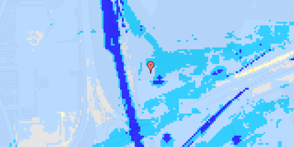 Ekstrem regn på Voldgaden 21A