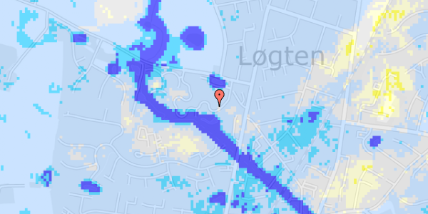 Ekstrem regn på Skødstrupbakken 58