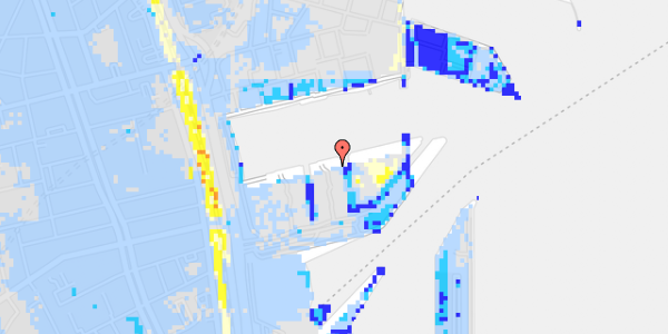 Ekstrem regn på Marmorvej 35, 2. th