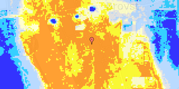 Ekstrem regn på Sygehusvej 6