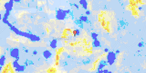 Ekstrem regn på Biskop Svanes Vej 58R