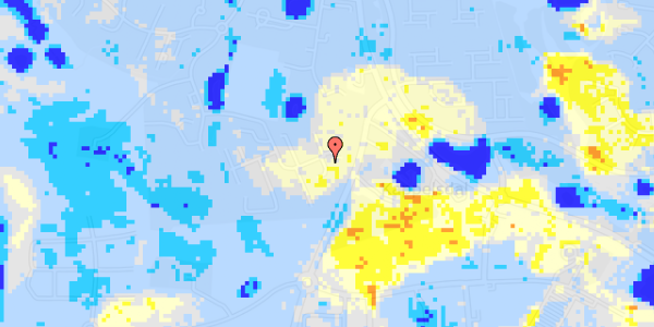 Ekstrem regn på Hjortebakken 88A