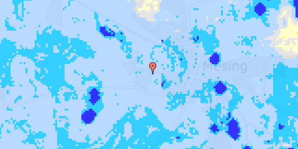 Ekstrem regn på Foerlevvej 2D