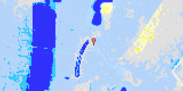 Ekstrem regn på H.C. Andersens Boulevard 2, 2. 