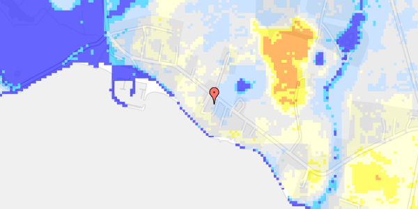 Ekstrem regn på Strandvej 54A