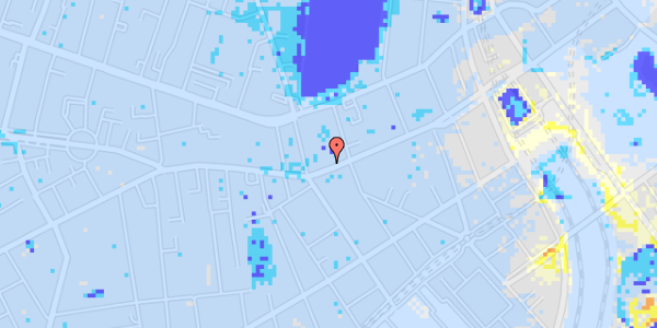 Ekstrem regn på Vesterbrogade 34, 2. th