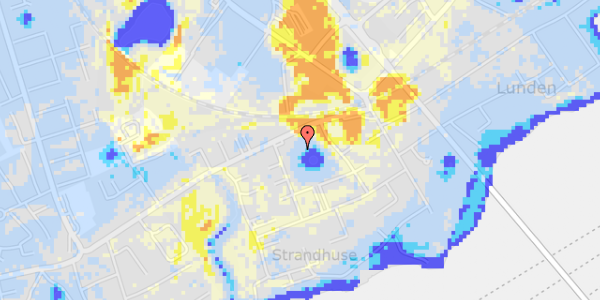 Ekstrem regn på Sonnesvej 3A