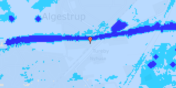 Ekstrem regn på Havevænget 7B