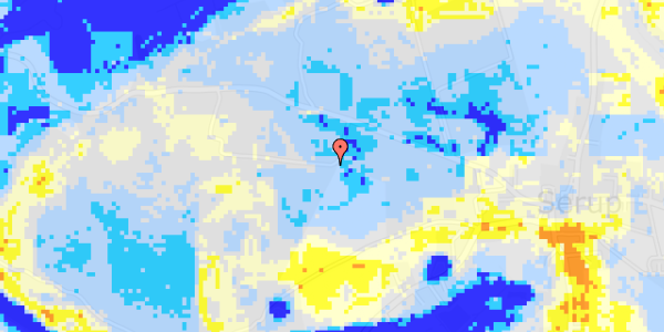 Ekstrem regn på Serup Skovvej 11