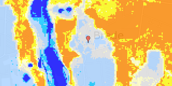 Ekstrem regn på Bredebovej 17