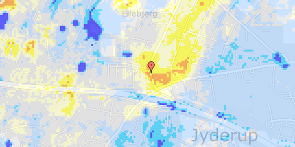 Ekstrem regn på Skovbrynet 1