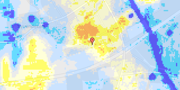 Ekstrem regn på Sofievej 13