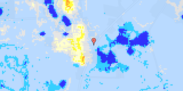 Ekstrem regn på Edelsmindevej 1C