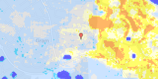 Ekstrem regn på Bragesvej 2B