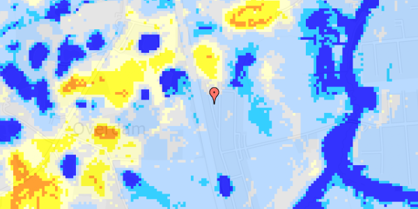 Ekstrem regn på Lucernevej 13