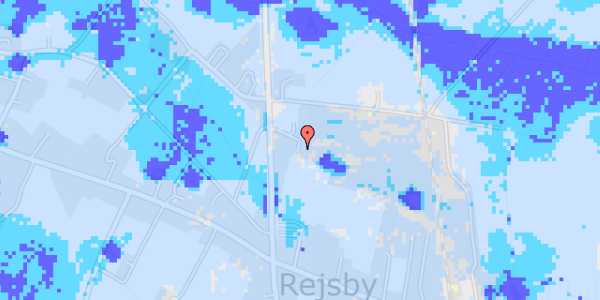 Ekstrem regn på Rejsby Landevej 12B