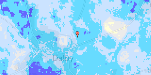 Ekstrem regn på Møllegyden 34