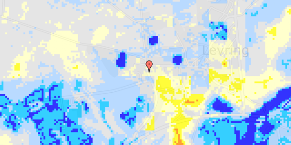 Ekstrem regn på Bygaden 27