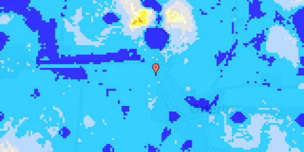 Ekstrem regn på Bøgebjergvej 23