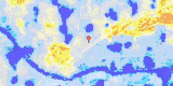 Ekstrem regn på Rolighedsvej 51F