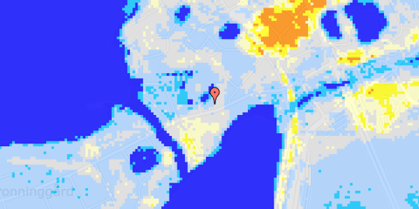 Ekstrem regn på Dronninggårds Alle 26B, 1. 2