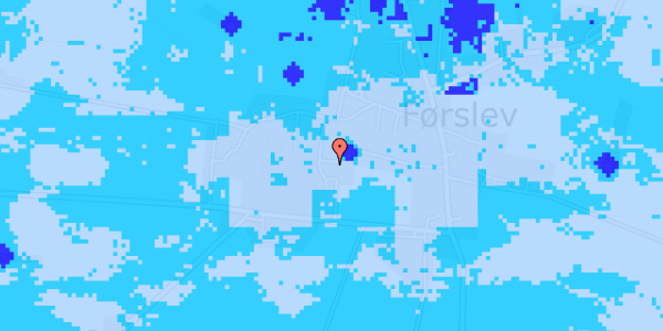 Ekstrem regn på Toftegårdsvej 7A