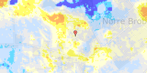 Ekstrem regn på Flintebjergvænget 139