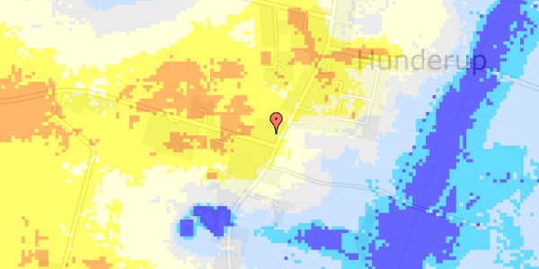 Ekstrem regn på Nørlundvej 2