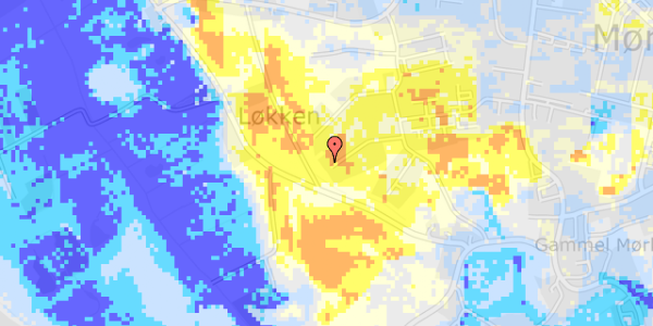 Ekstrem regn på Pibesvanevej 16