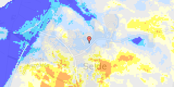 Ekstrem regn på Floutrupvej 9E