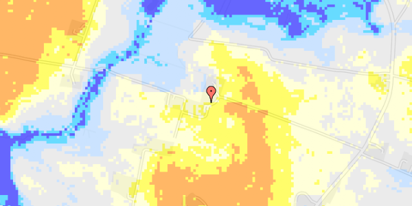 Ekstrem regn på Frilandsvej 64