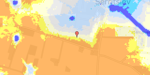 Ekstrem regn på Blåregnvej 7