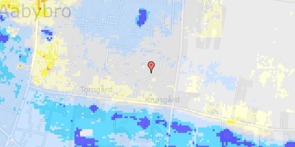 Ekstrem regn på Torngårdsparken 13