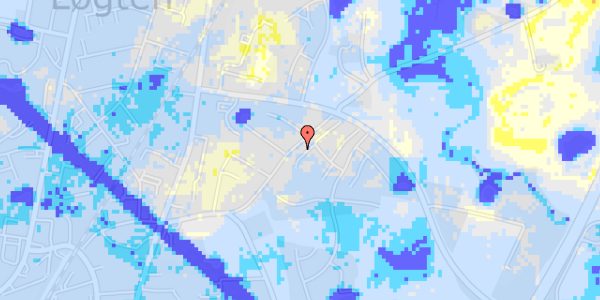 Ekstrem regn på Lauritshøj 96