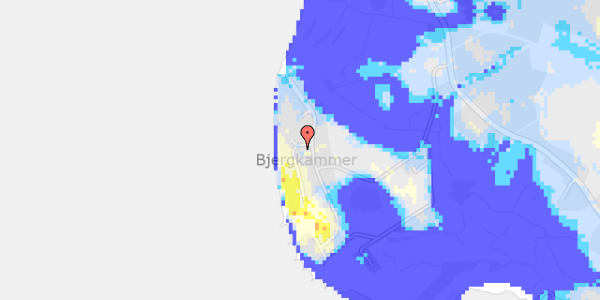 Ekstrem regn på Bjerghammer 13