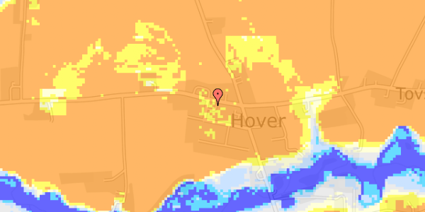 Ekstrem regn på Hovervej 90