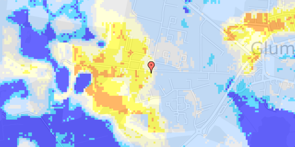 Ekstrem regn på Stendyssevej 23