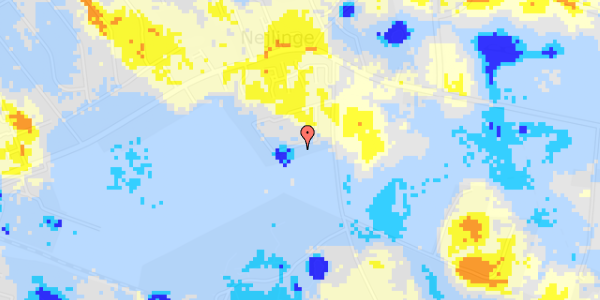 Ekstrem regn på Høbjerg Hegn 26