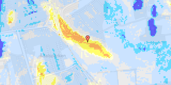 Ekstrem regn på Louiselund 4, 1. 18