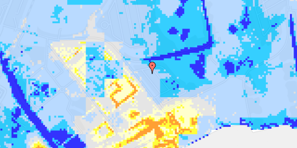 Ekstrem regn på Hf. Bergmannshave 42