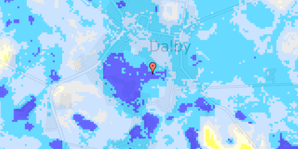 Ekstrem regn på Dalbygårdsvænget 18