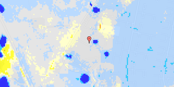 Ekstrem regn på Møllemoseparken 77