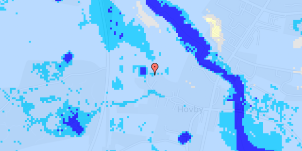 Ekstrem regn på Kalvehavevej 34