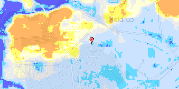 Ekstrem regn på Galgehøj 21