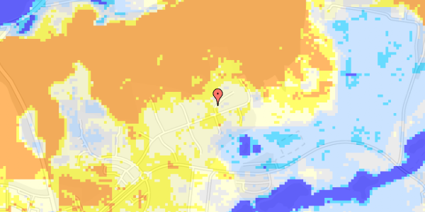 Ekstrem regn på Kildebjerg Skovvej 47