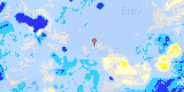 Ekstrem regn på Engelstoft 80