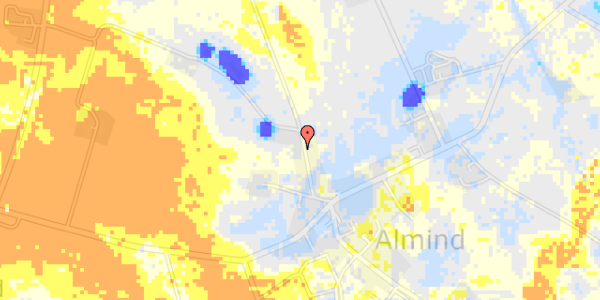 Ekstrem regn på Kirkestien 13