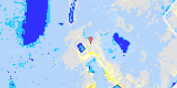 Ekstrem regn på Bernstorffsgade 4, 3. 