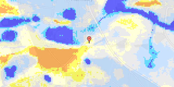 Ekstrem regn på Havreholmvej 32