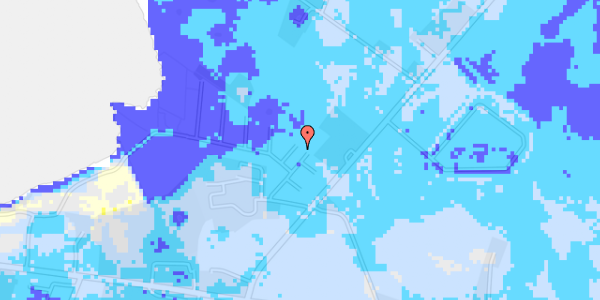 Ekstrem regn på Norhaverne 70